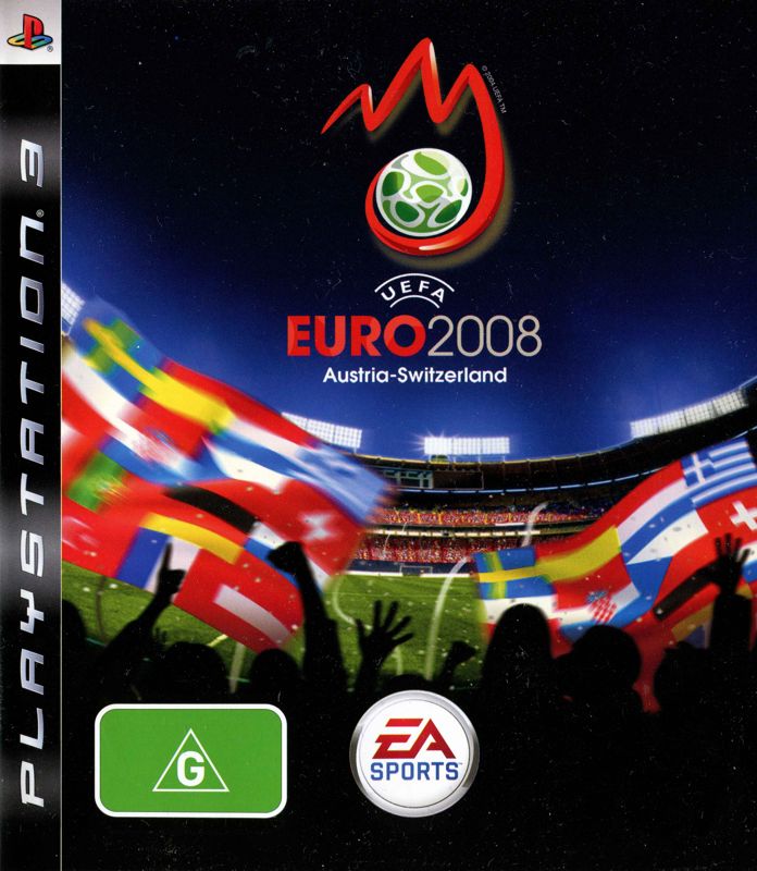 Front Cover for UEFA Euro 2008 (PlayStation 3)