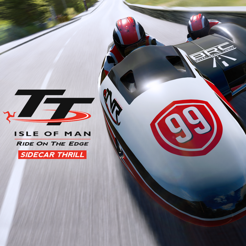 Front Cover for Isle of Man TT: Ride on the Edge - Sidecar Thrill (PlayStation 4) (download release)