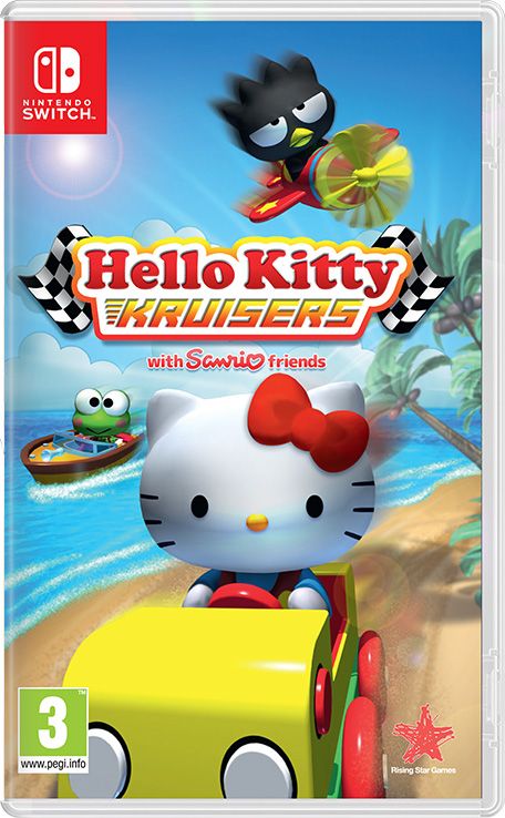 Front Cover for Hello Kitty: Kruisers - With Sanrio Friends (Nintendo Switch) (download release)