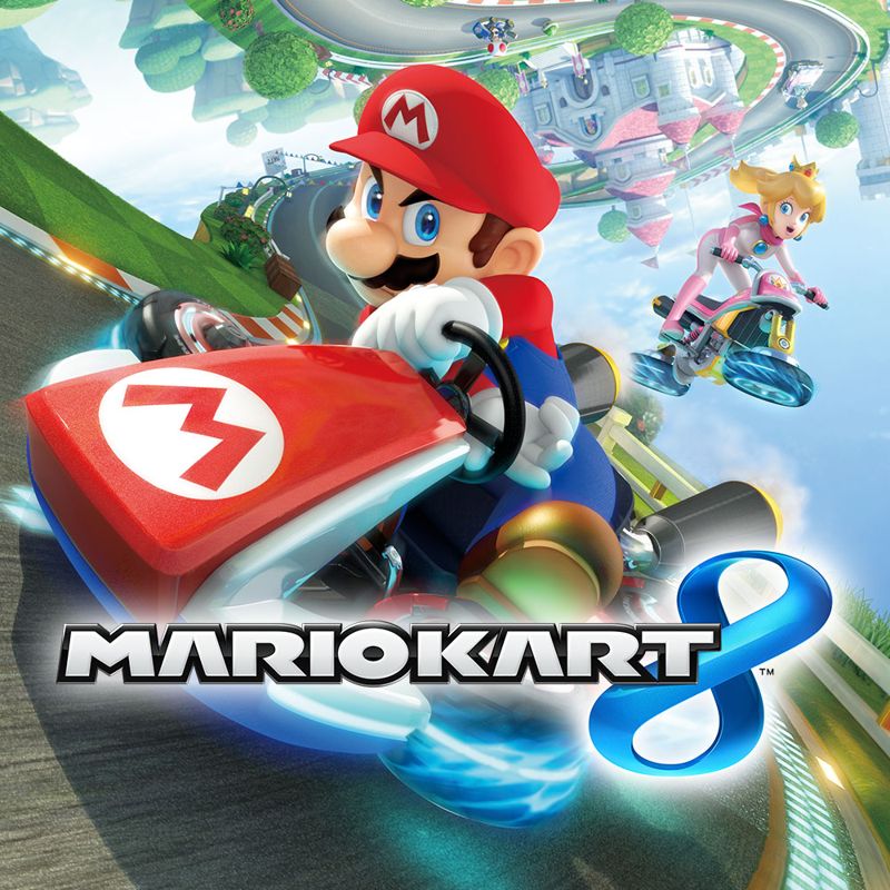 Front Cover for Mario Kart 8 (Wii U) (download release)