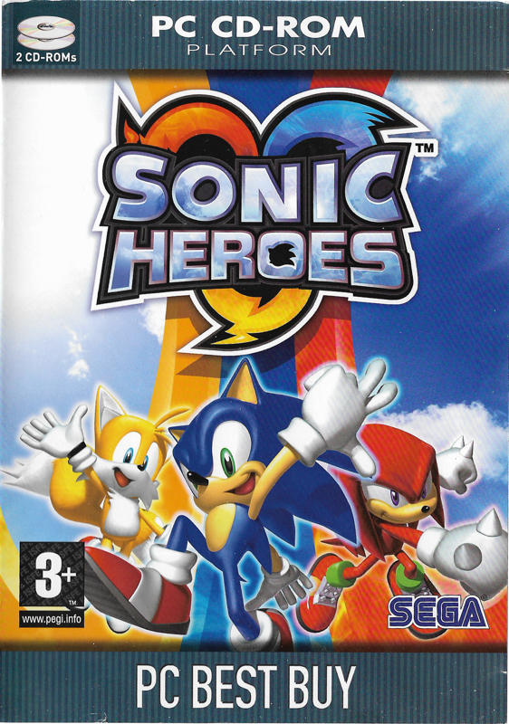 Front Cover for Sonic Heroes (Windows) (PC Best Buy release)