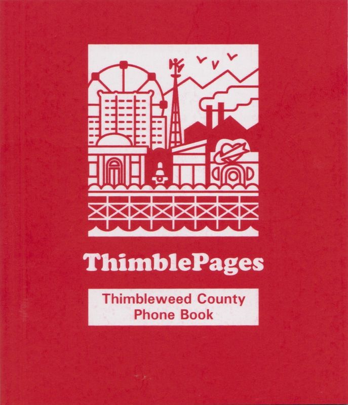 Thimbleweed Park (Big Box Edition) cover or packaging material MobyGames