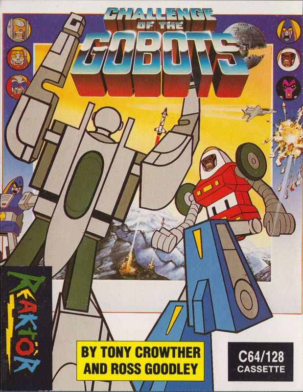 Front Cover for Challenge of the Gobots (Commodore 64)