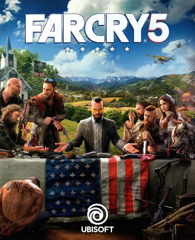 Manual for Far Cry 5 (Deluxe Edition) (PlayStation 4): Front