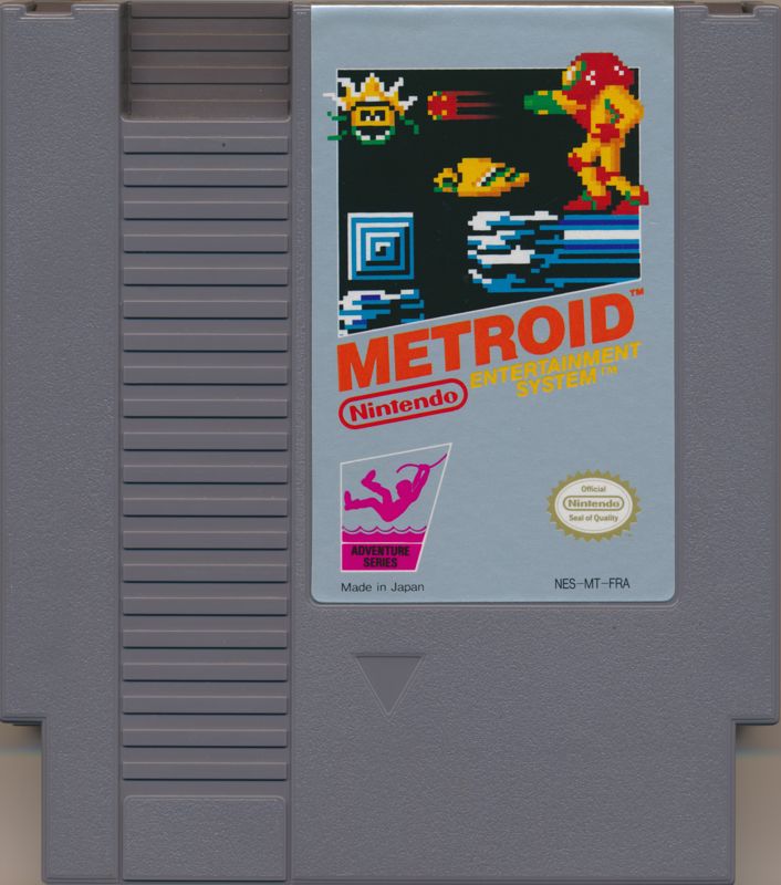 Media for Metroid (NES): Front