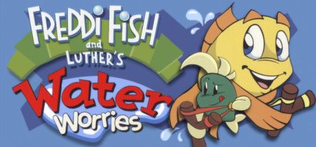 Front Cover for Freddi Fish and Luther's Water Worries (Linux and Macintosh and Windows) (Steam release)