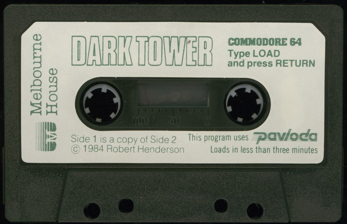 Media for Dark Tower (Commodore 64)