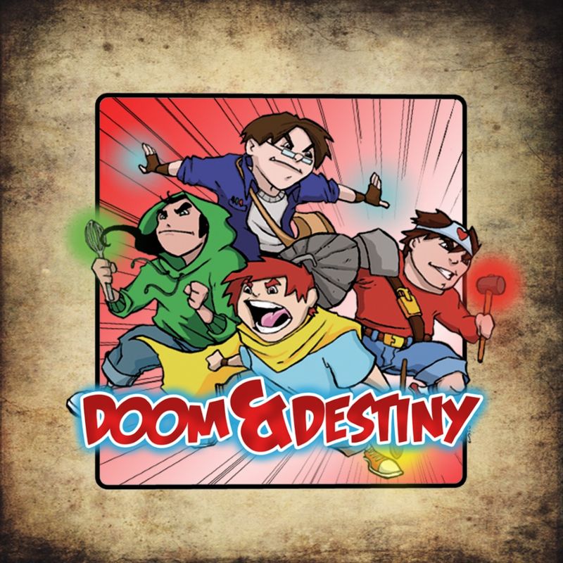 Front Cover for Doom & Destiny (PlayStation 4) (download release)