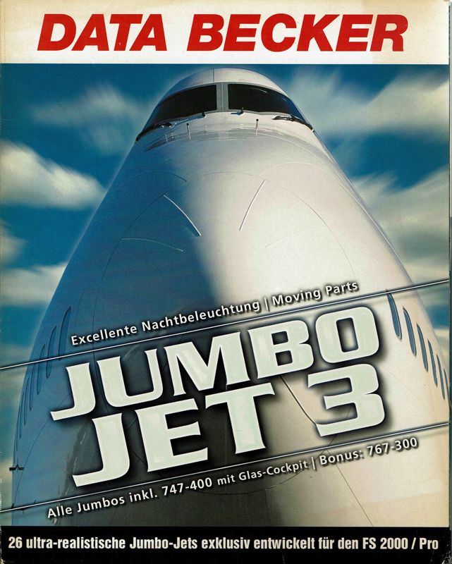 Front Cover for Jumbo Jet 3 (Windows)