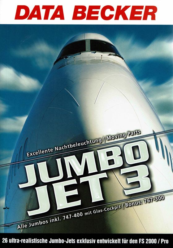 Manual for Jumbo Jet 3 (Windows): Front