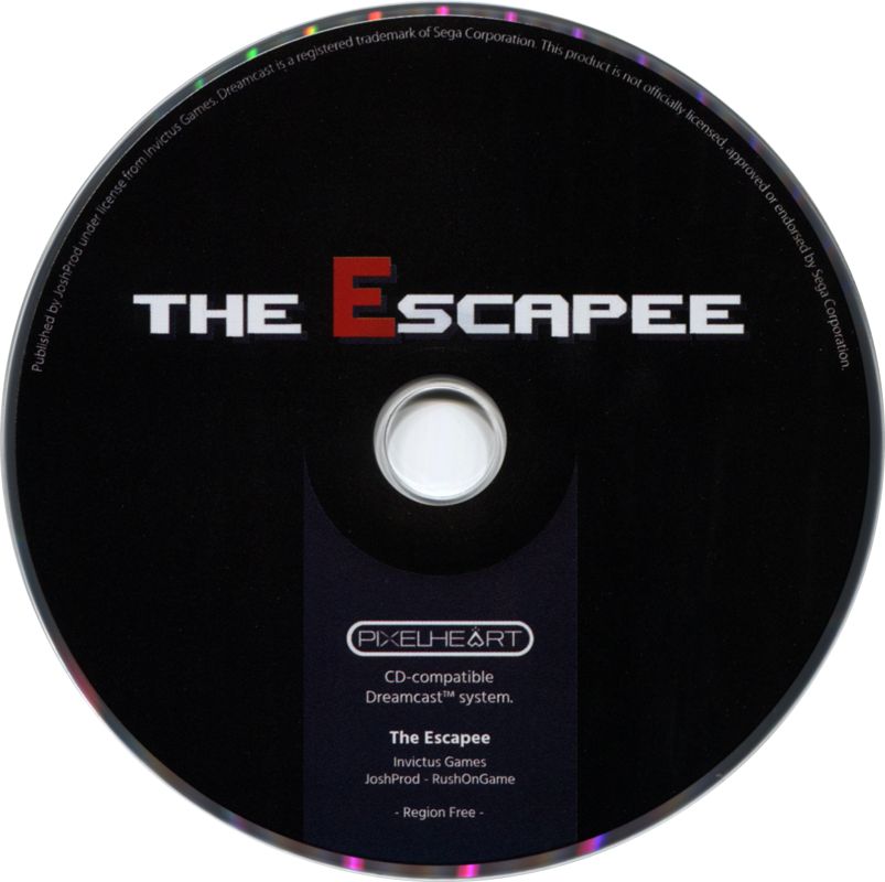 Media for onEscapee (Dreamcast) (PAL version)