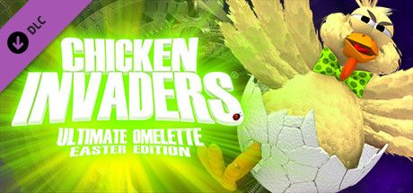 Front Cover for Chicken Invaders: Ultimate Omelette - Easter Edition (Linux and Macintosh and Windows) (Steam release)