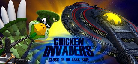 Front Cover for Chicken Invaders: Cluck of the Dark Side (Linux and Macintosh and Windows) (Steam release)
