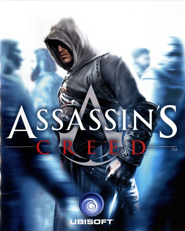 Manual for Assassin's Creed (PlayStation 3) (Platinum release): Front