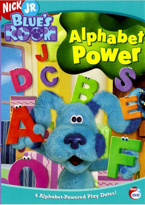 Front Cover for Blue's Room: Alphabet Power (DVD Player)