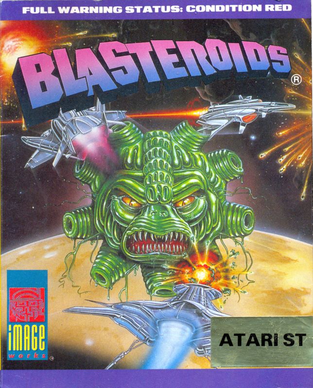 Front Cover for Blasteroids (Atari ST)