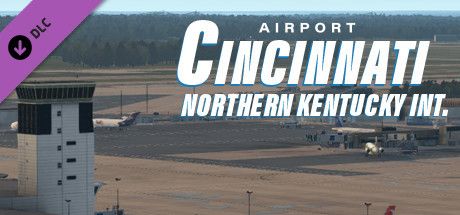 Front Cover for X-Plane 11: Airport Cincinnati - Northern Kentucky Int. (Linux and Macintosh and Windows) (Steam release)