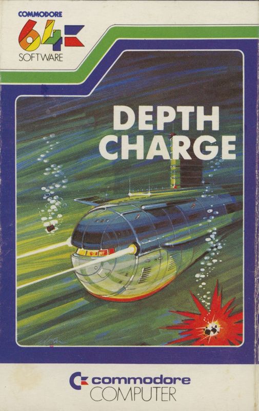 Front Cover for Depth Charge (Commodore 64)
