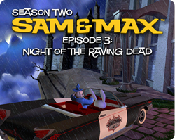 Front Cover for Sam & Max: Season Two - Night of the Raving Dead (Windows) (GameTap download release)