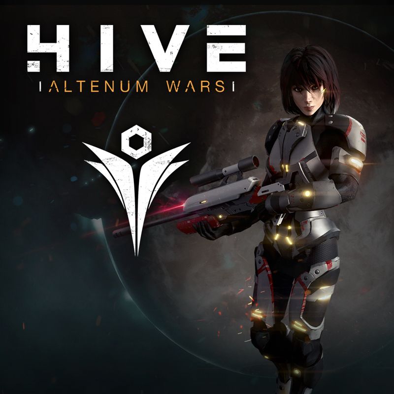 Front Cover for HIVE: Altenum Wars (Deluxe Edition) (PlayStation 4) (download release)