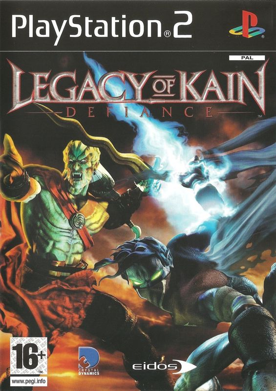 Front Cover for Legacy of Kain: Defiance (PlayStation 2)