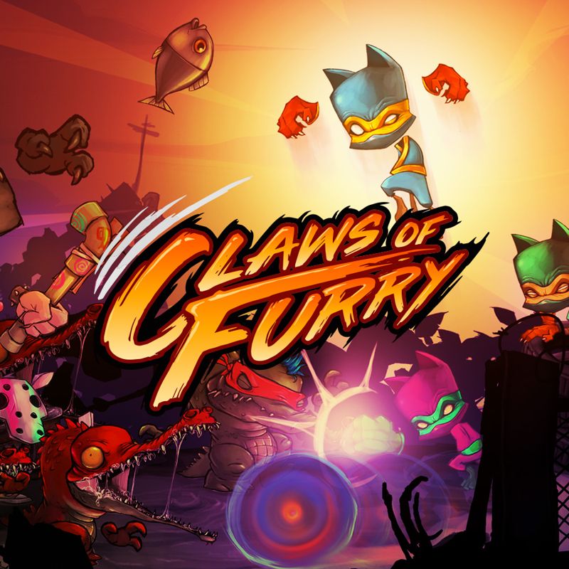 Front Cover for Claws of Furry (Nintendo Switch) (download release)