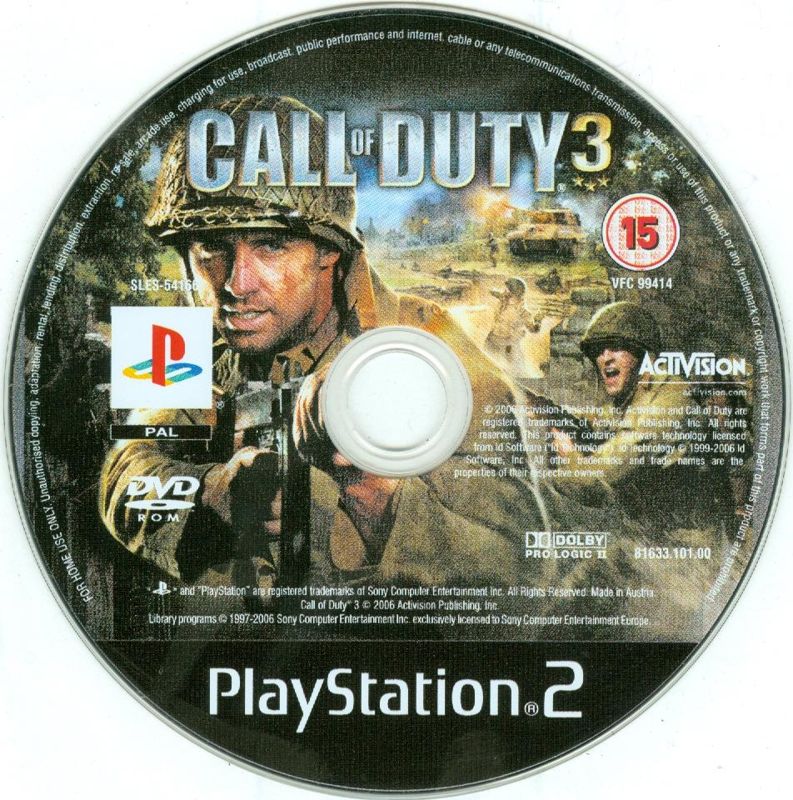 Media for Call of Duty Trilogy (PlayStation 2): Call of Duty 3