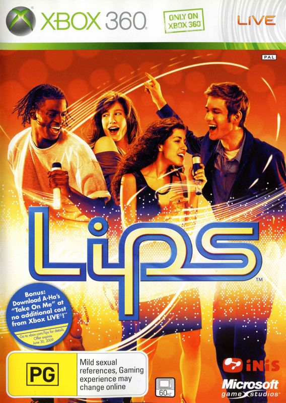 Front Cover for Lips (Xbox 360)
