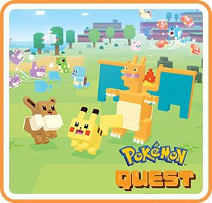 Front Cover for Pokémon Quest (Nintendo Switch) (download release): 1st version