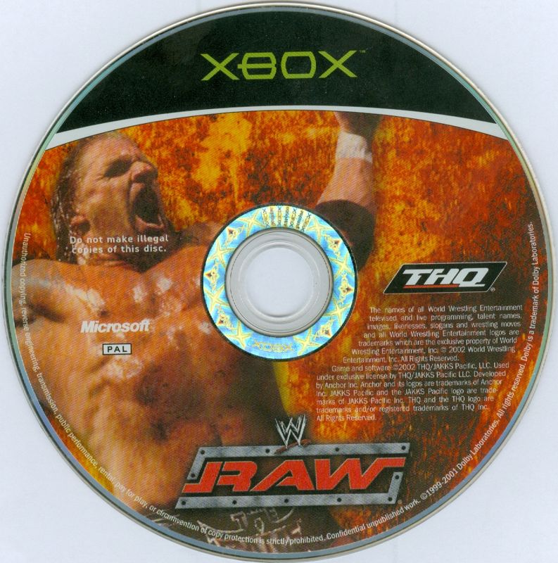 Media for WWF Raw (Xbox)
