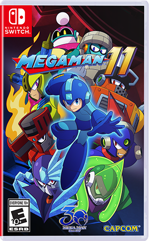 Front Cover for Mega Man 11 (Nintendo Switch) (download release): 1st version