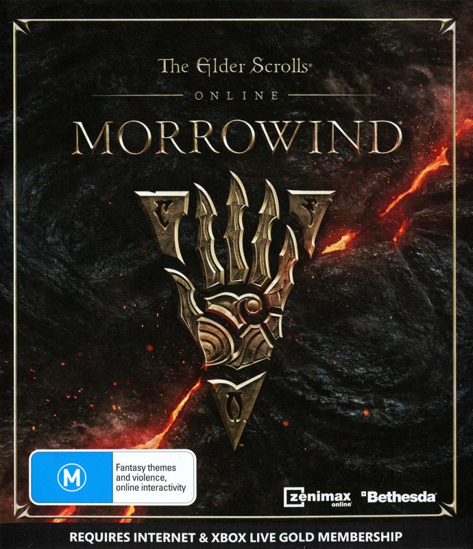 Front Cover for The Elder Scrolls Online: Morrowind (Xbox One)