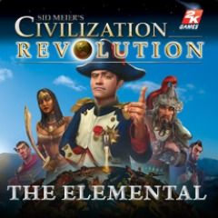 Front Cover for Sid Meier's Civilization: Revolution - The Elemental (PlayStation 3) (download release)