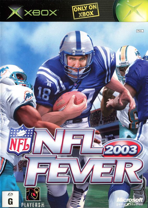 Front Cover for NFL Fever 2003 (Xbox)