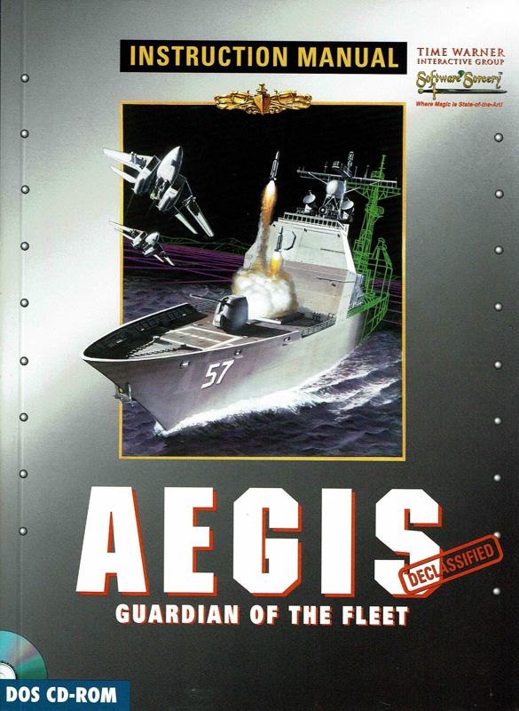 Manual for Aegis: Guardian of the Fleet (DOS): Front