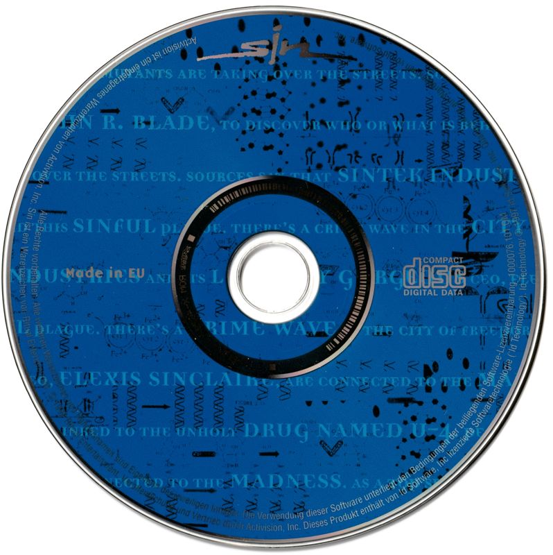 Media for SiN (Windows)