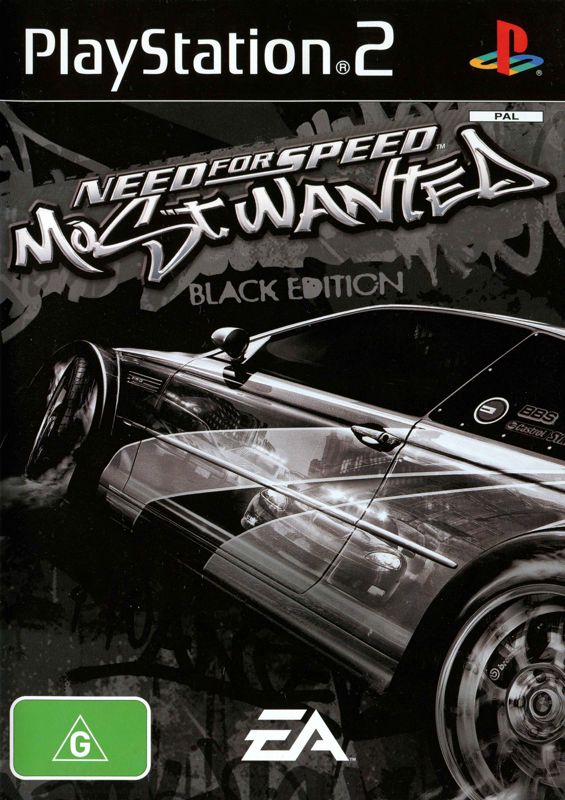 Front Cover for Need for Speed: Most Wanted (Black Edition) (PlayStation 2)