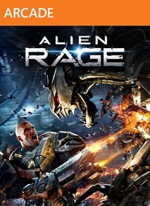 Front Cover for Alien Rage (Xbox 360)