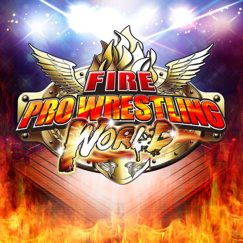 Front Cover for Fire Pro Wrestling World (PlayStation 4) (download release)