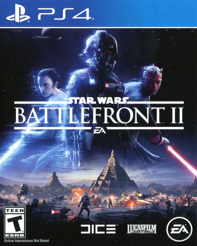 Front Cover for Star Wars: Battlefront II (PlayStation 4)