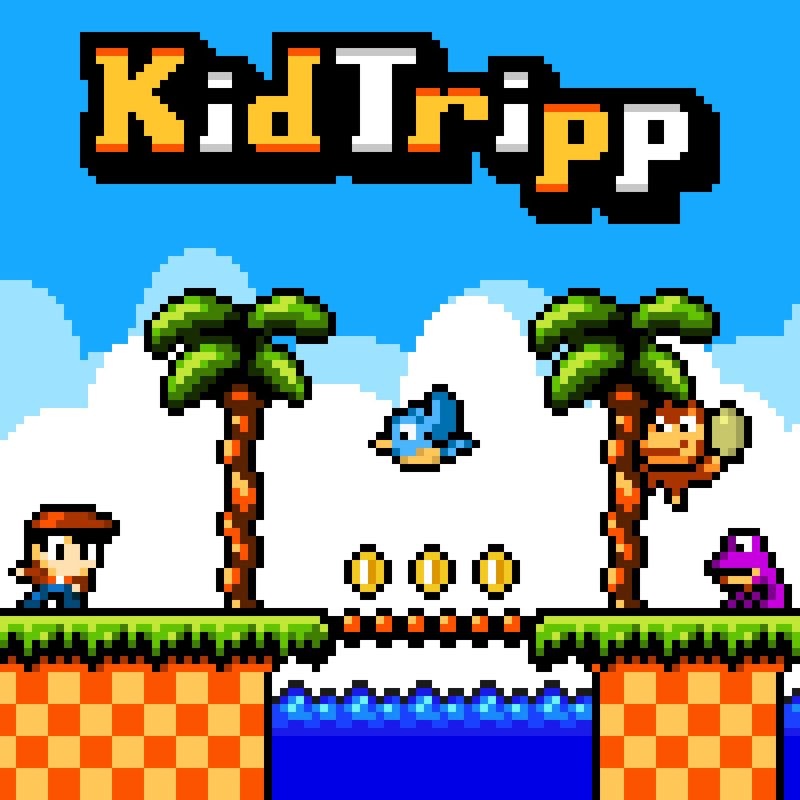Front Cover for Kid Tripp (Nintendo 3DS and Nintendo Switch) (download release)