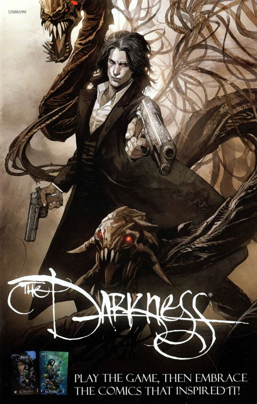 Advertisement for The Darkness II (Xbox 360): Back