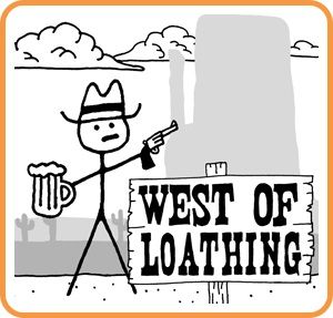 Front Cover for West of Loathing (Nintendo Switch) (download release): 1st version