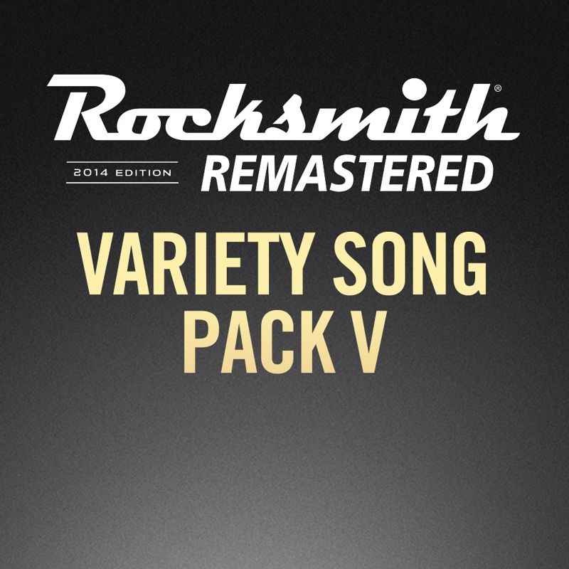 Front Cover for Rocksmith: All-new 2014 Edition - Variety Song Pack V (PlayStation 3 and PlayStation 4) (download release)