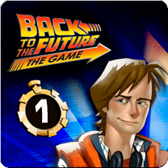 Front Cover for Back to the Future: The Game (PlayStation 3) (PSN release): Episode 1