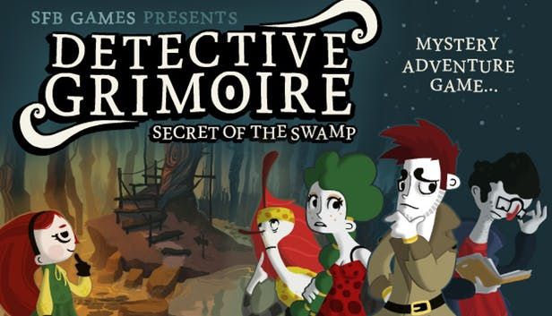 Front Cover for Detective Grimoire: Secret of the Swamp (Android and Linux and Macintosh and Windows) (Humble Store release)