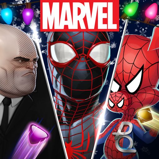 Front Cover for Marvel Puzzle Quest (Android) (Google Play release): R168 release