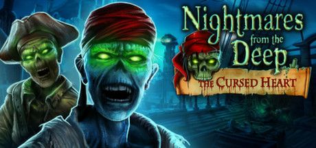 Front Cover for Nightmares from the Deep: The Cursed Heart (Collector's Edition) (Linux and Macintosh and Windows) (Steam release): English version