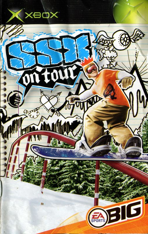 Manual for SSX on Tour (Xbox): Front