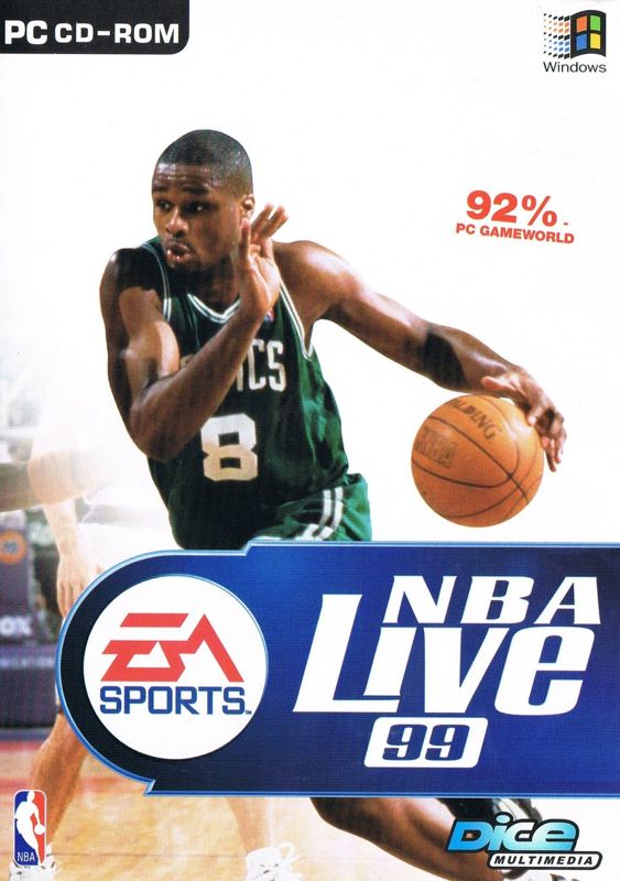 Front Cover for NBA Live 99 (Windows) (Dice Multimedia release)
